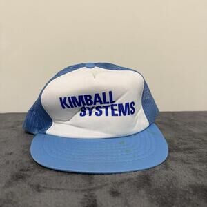 Vintage Kimball Systems Mesh Trucker Hat O/S Men’s